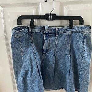 Noisy may Blue Denim Mini Skirt